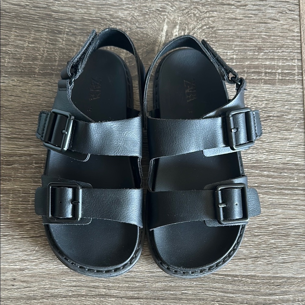 Zara Kids Leather Sandals